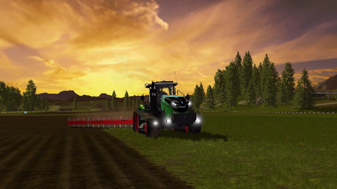 FENDT 1165MT  beim pflügen