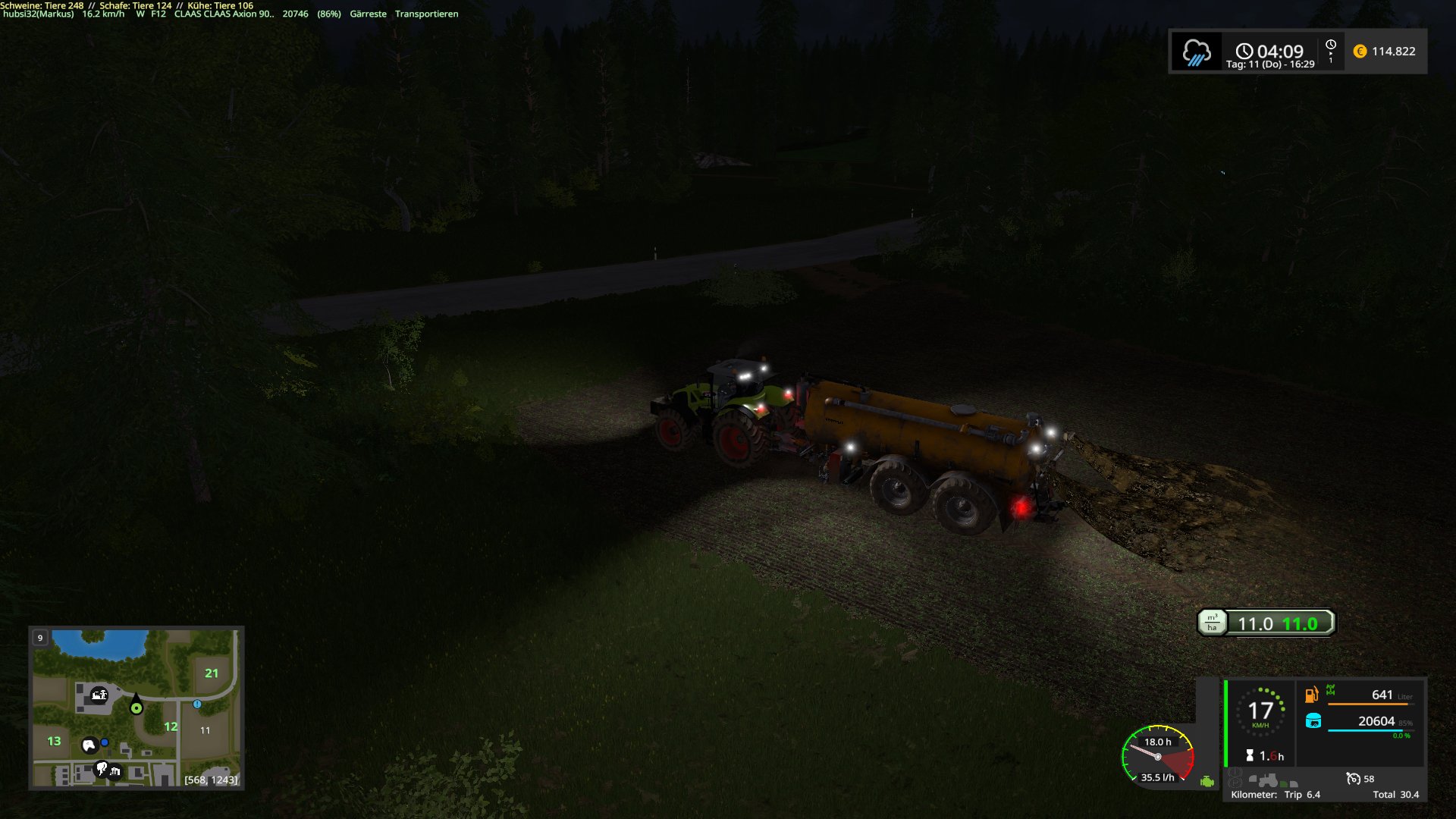 Gülle fahren auf der Hof Bergmann Reloaded!!