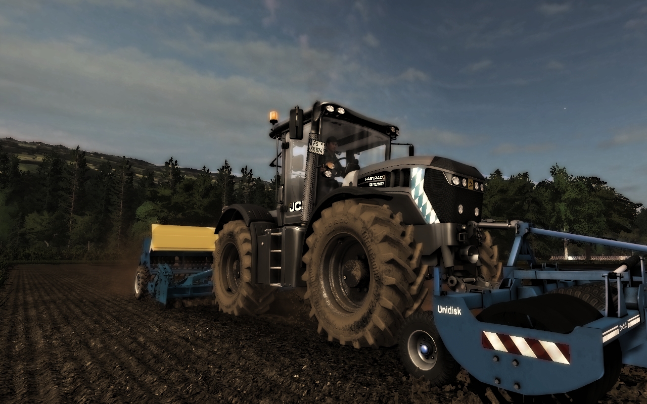 Wintergerste einarbeiten | JCB 4220