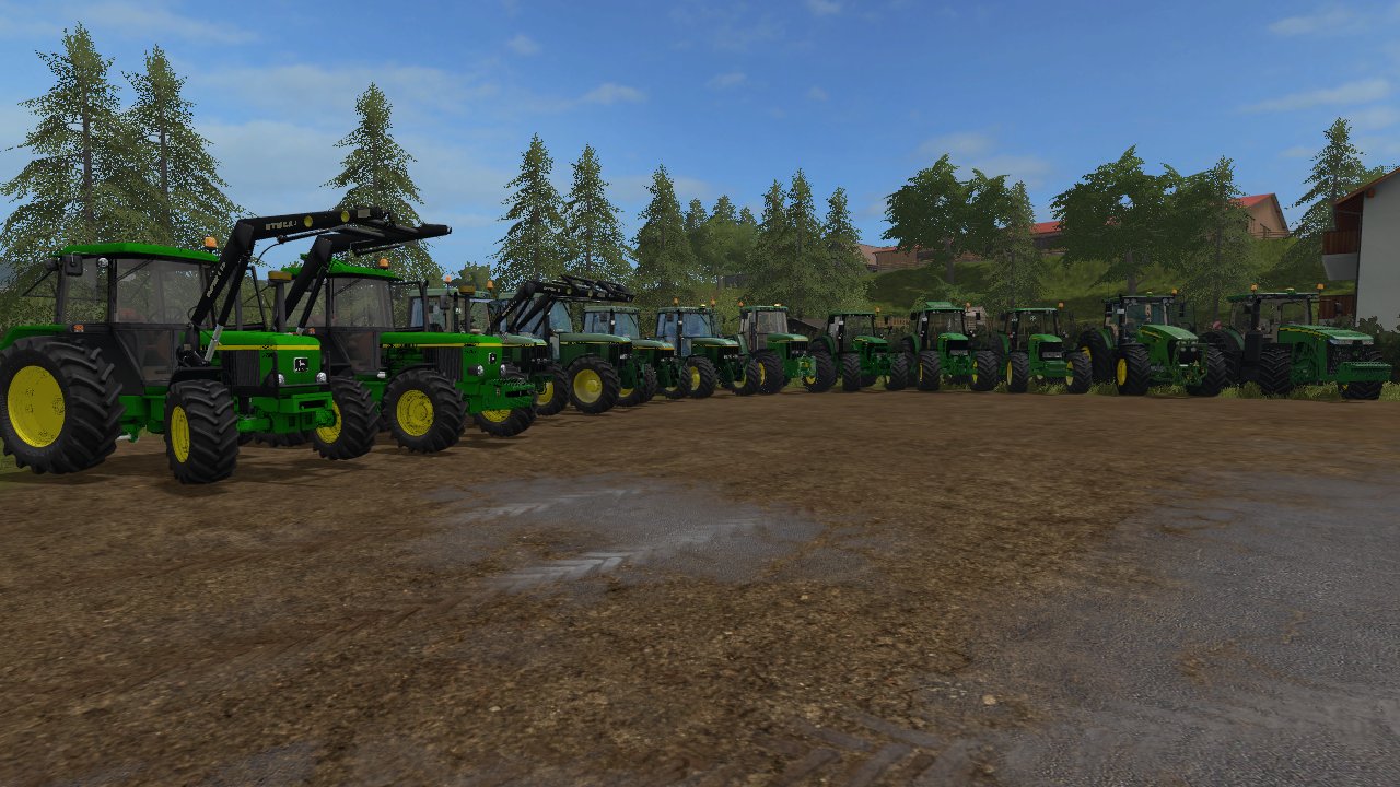 Meine John Deere Flotte  ( Beschreibung lesen ! )