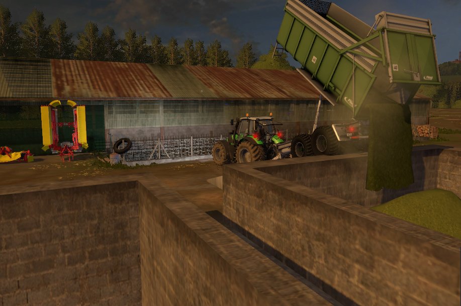 Gras abkippen