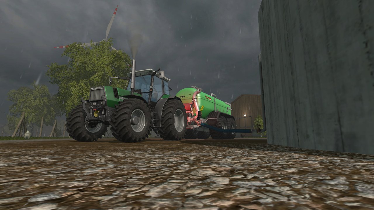Gülle fahren mit deutz 6.61