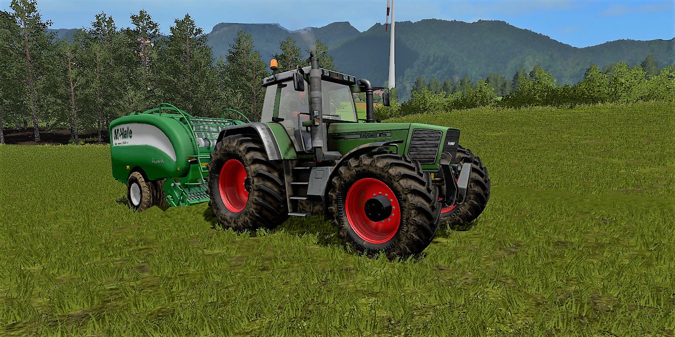 Ballen pressen mit dem Fendt 816