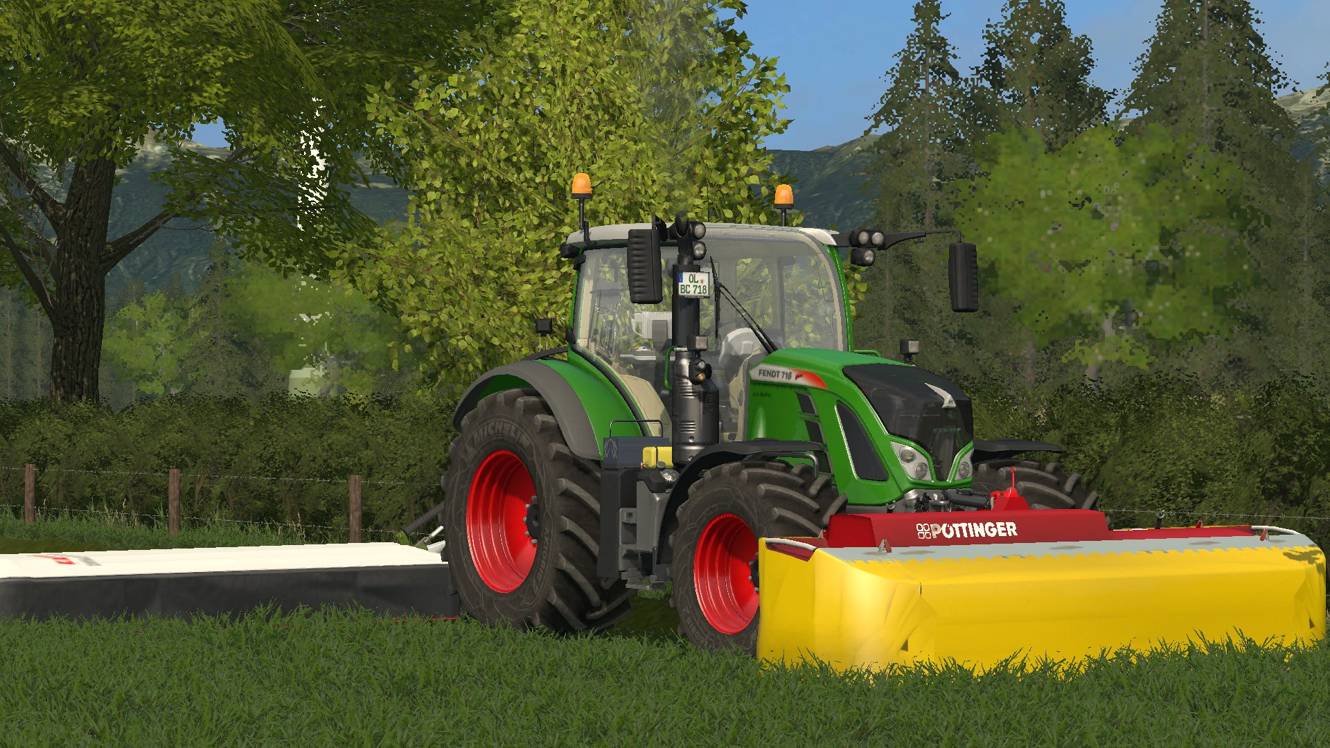Mähen mit Fendt Power
