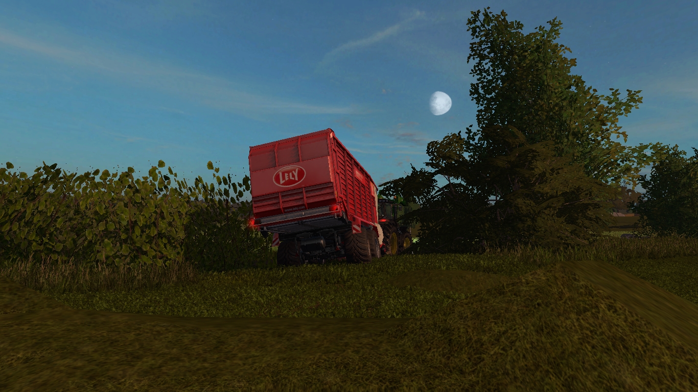 Gras einfahren...