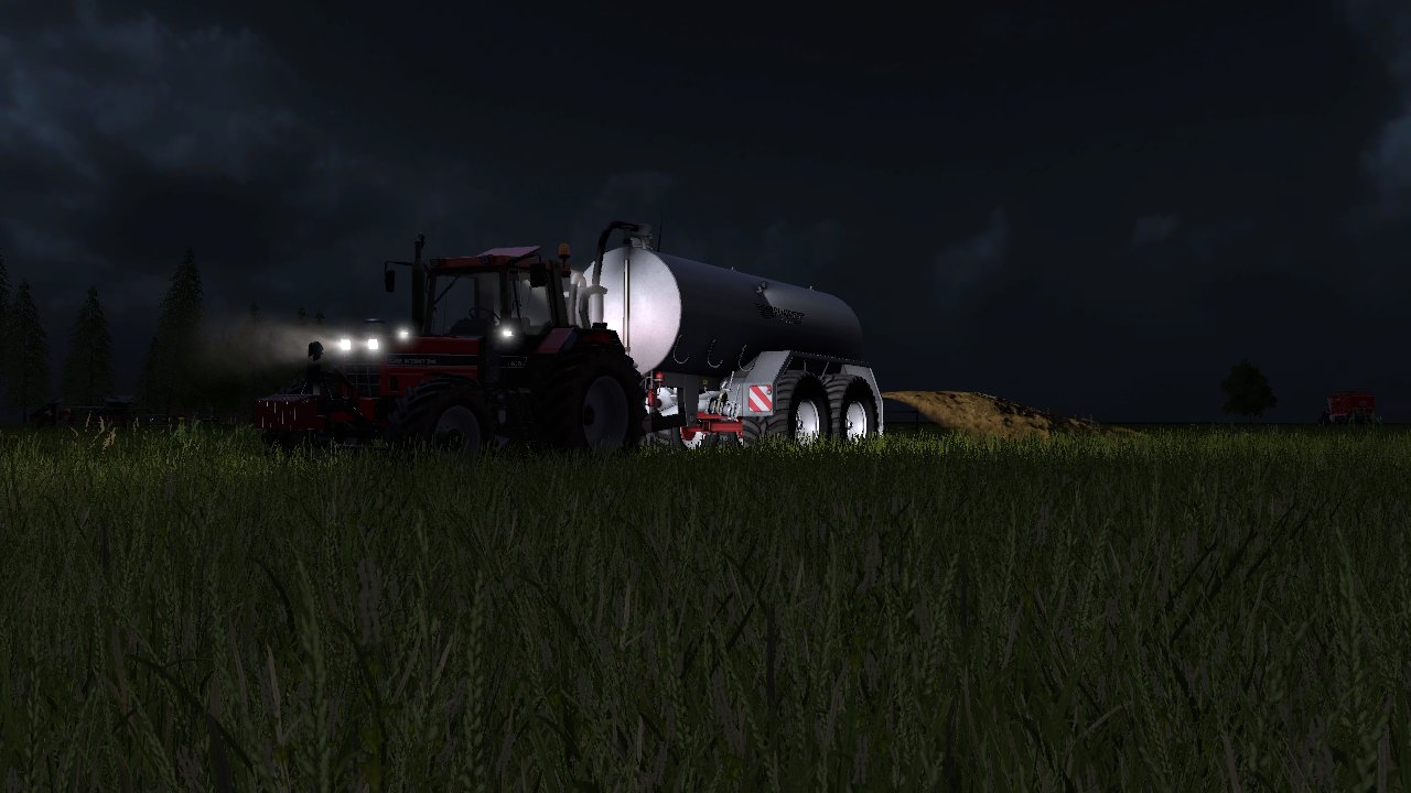 Gülle fahren Mit ihc und bruns