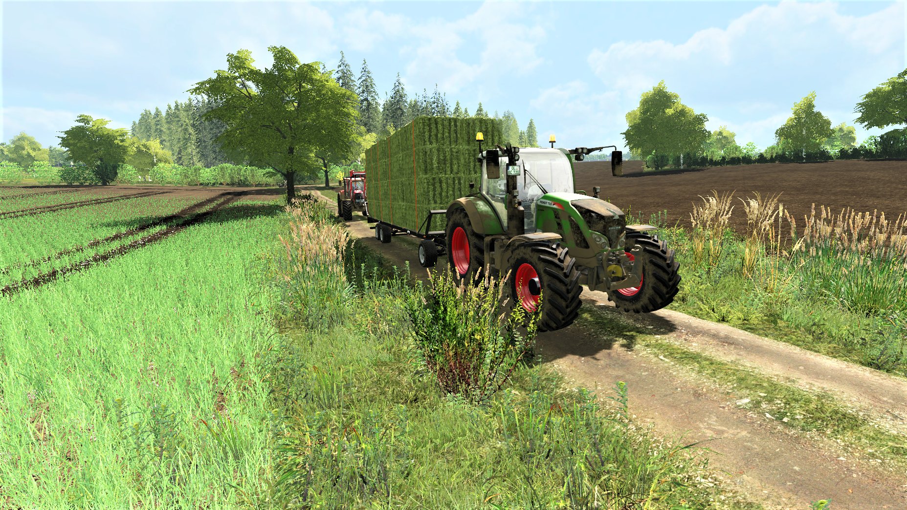 Ls 17 Ballen fahren