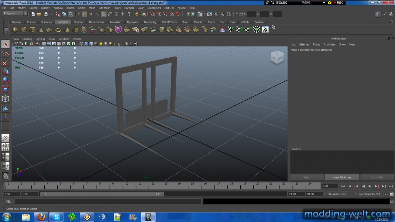 Meine Autodesk Maya Projekte
