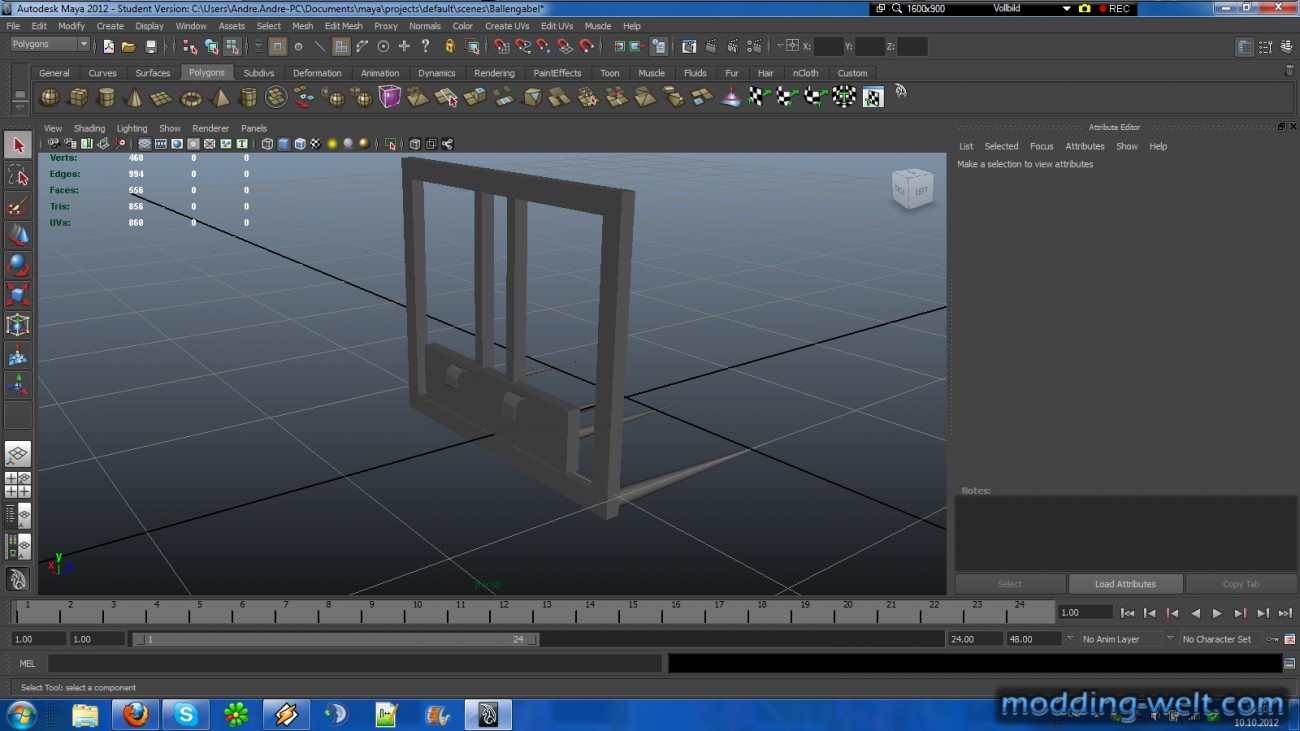 Meine Autodesk Maya Projekte