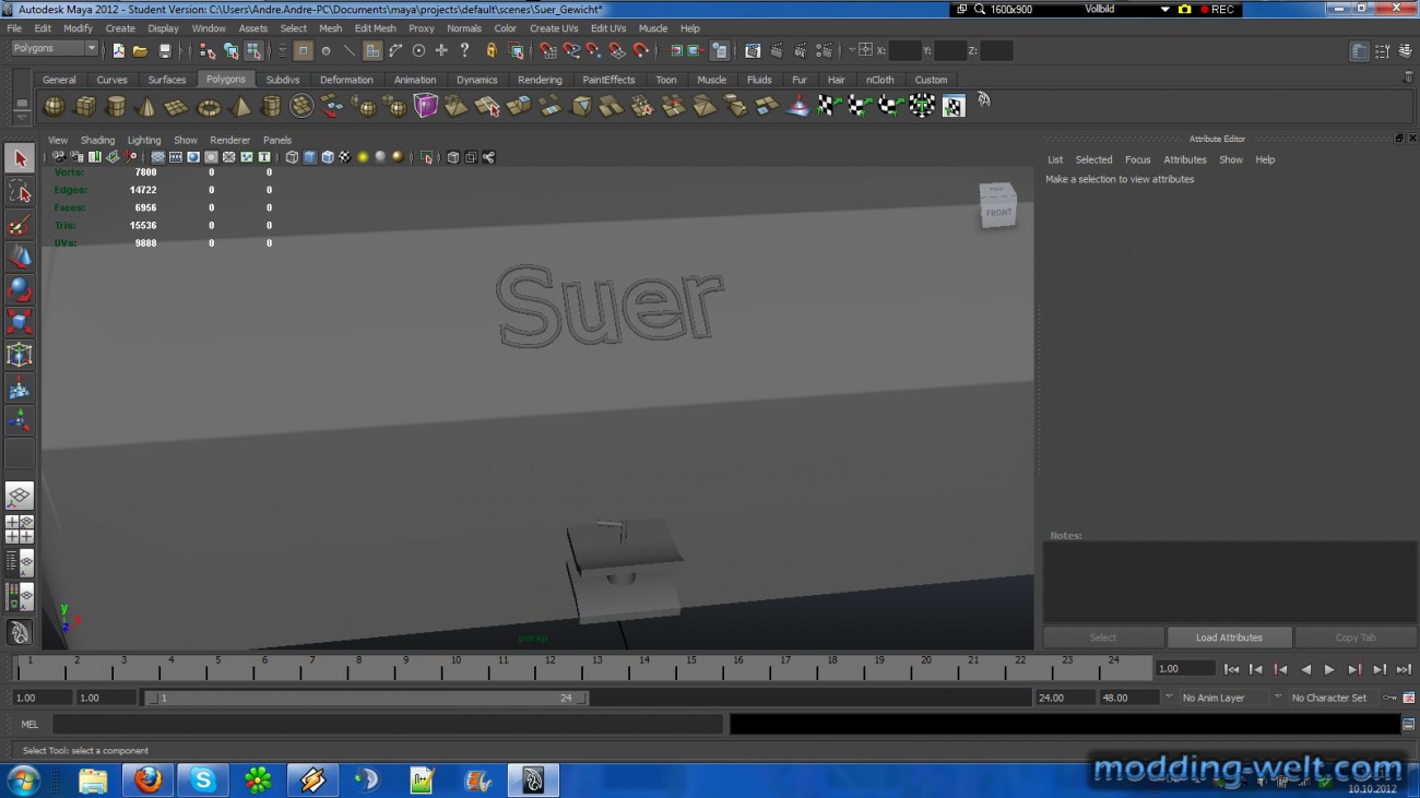 Meine Autodesk Maya Projekte