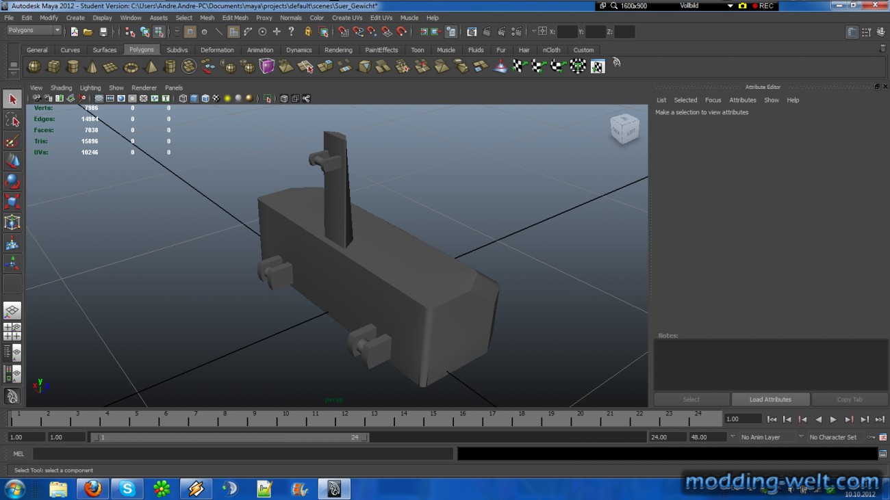 Meine Autodesk Maya Projekte