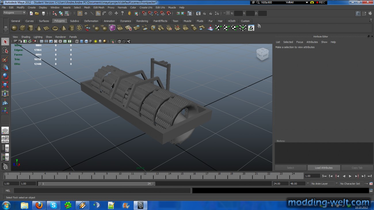 Meine Autodesk Maya Projekte