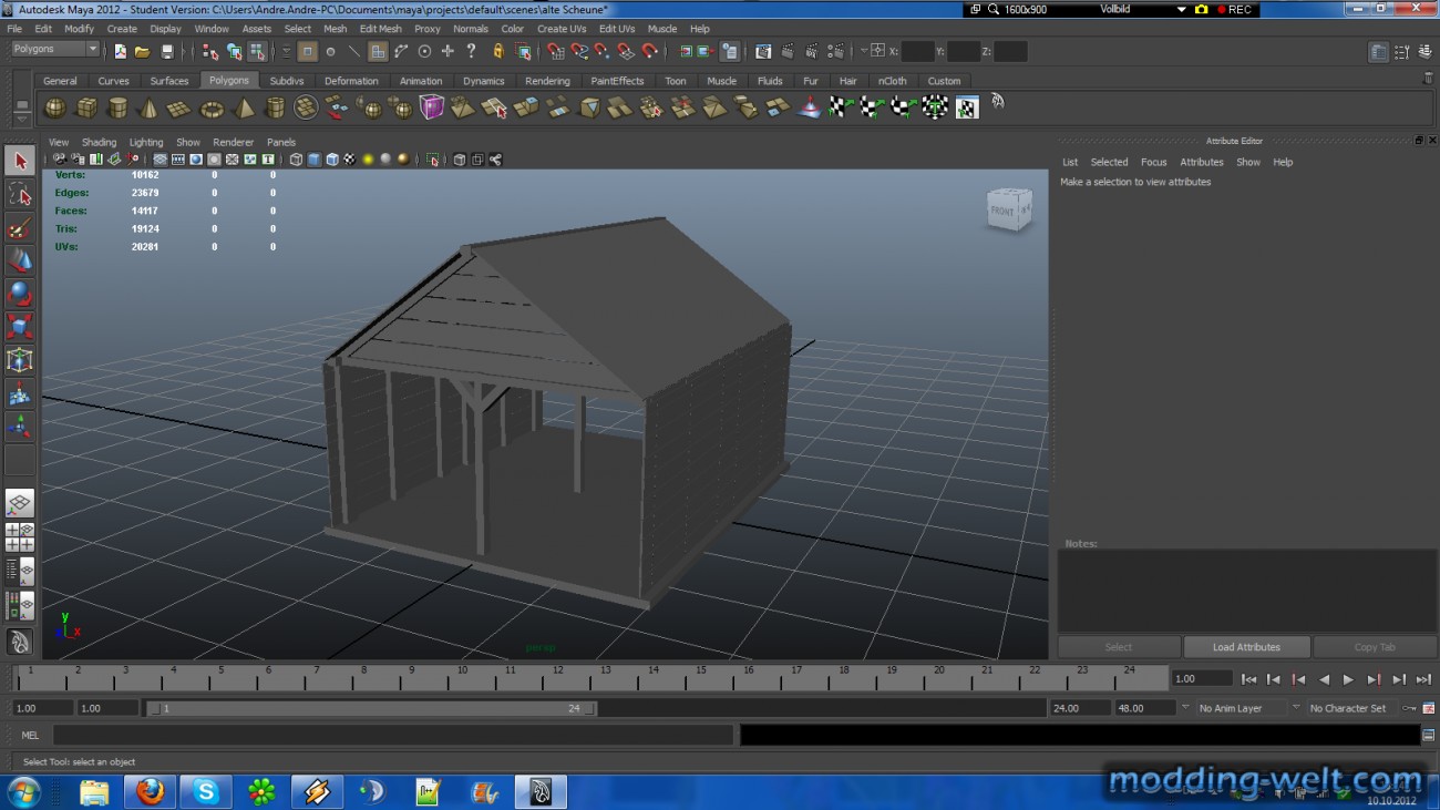 Meine Autodesk Maya Projekte