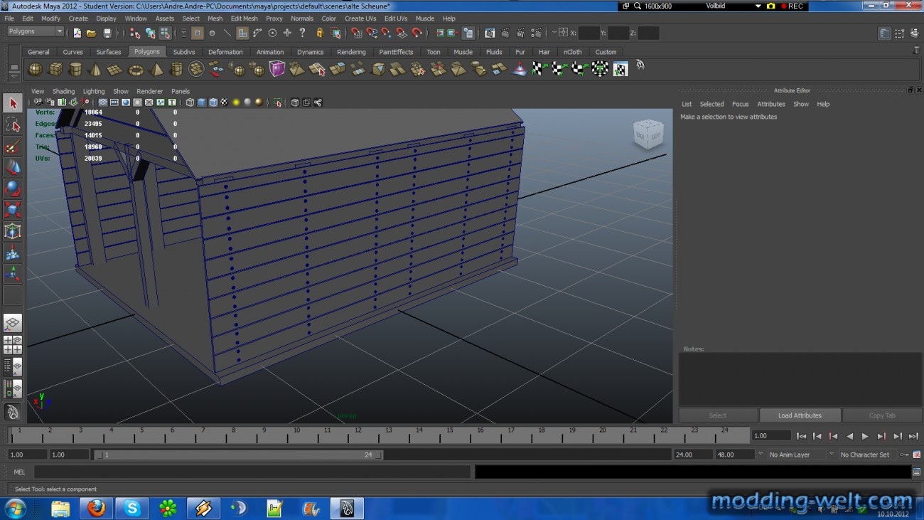 Meine Autodesk Maya Projekte