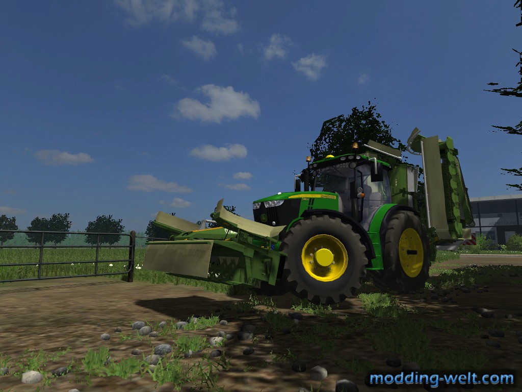7280r und Krone Mähwerke
