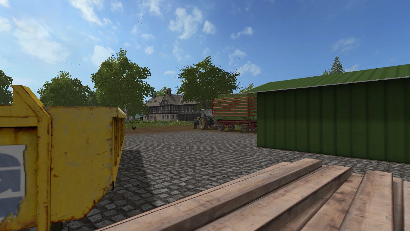 Irgendwie fehlt der Platz für die Ballen.