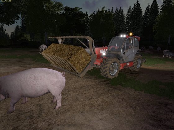 Schweine Ausmisten auf der Hof Bergmann-Reloaded!!