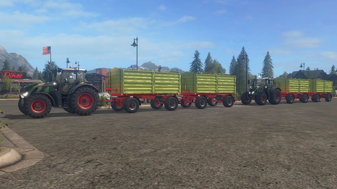 Getreide mit Conow fahren