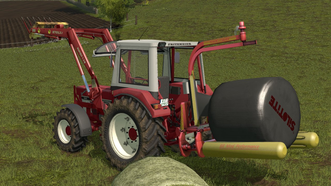 644 mit Siloballenwickler