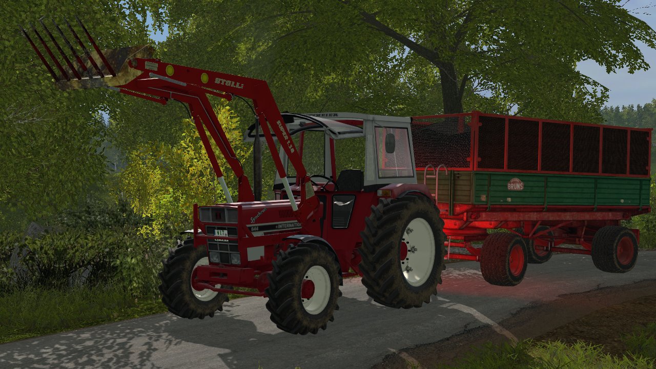IHC mit 7t kipper
