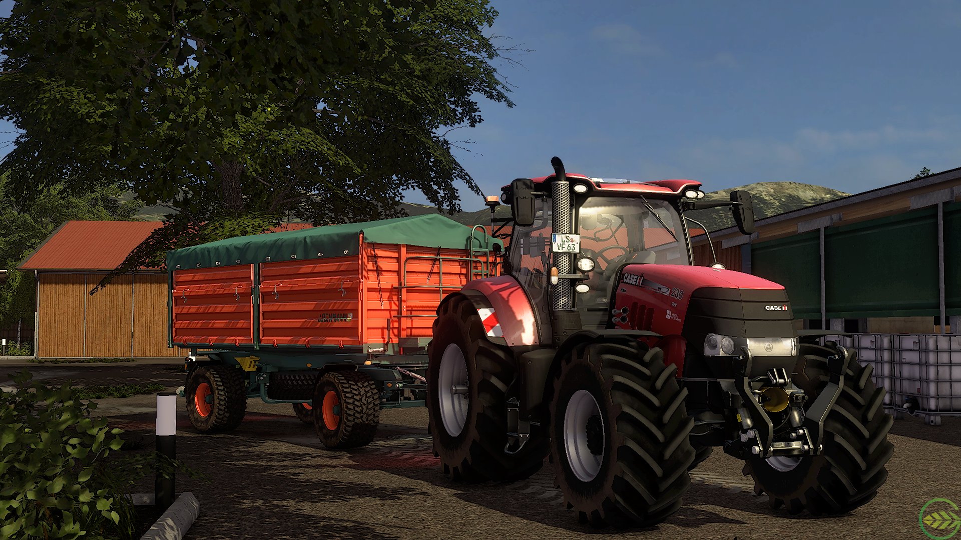 Case Puma 230 + Lochmann