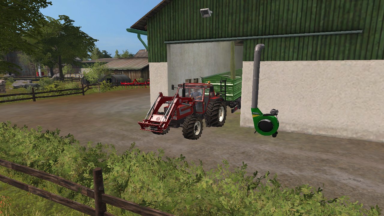 Gras Trocknung