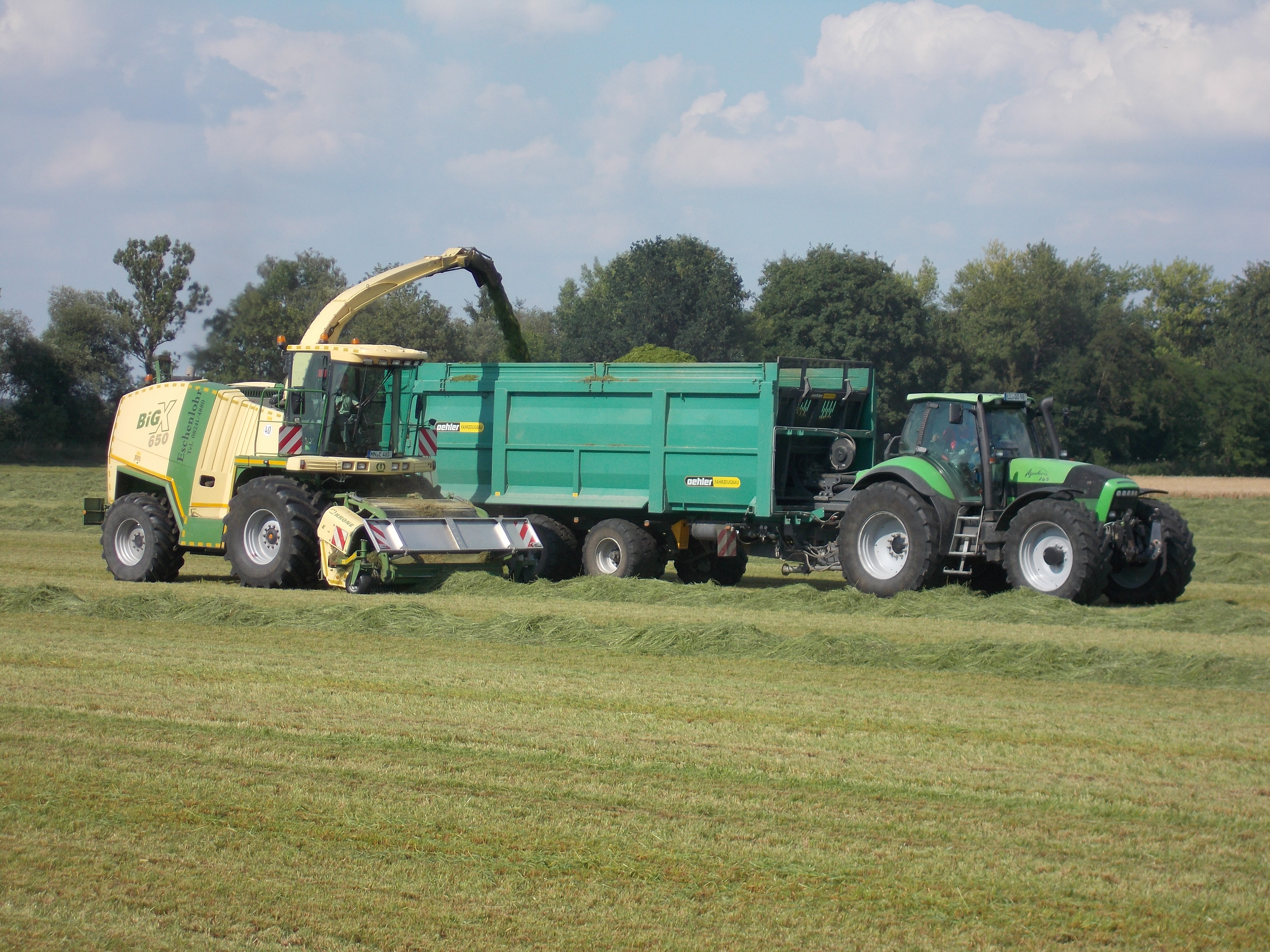 Krone und Deutz Technik im Einsatz