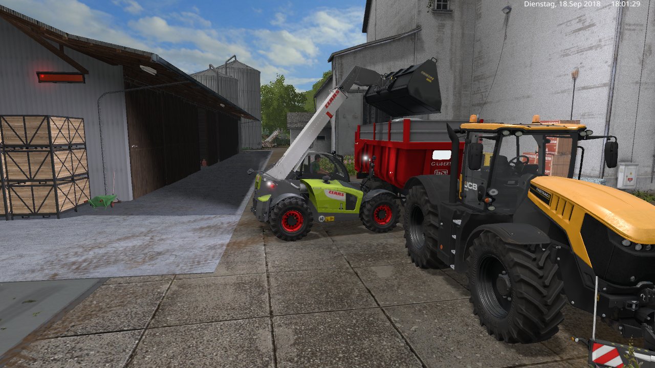 mit den jcb fasttrac 8000 und den gilibertpro 1800 bei der he ge dünger kaufen