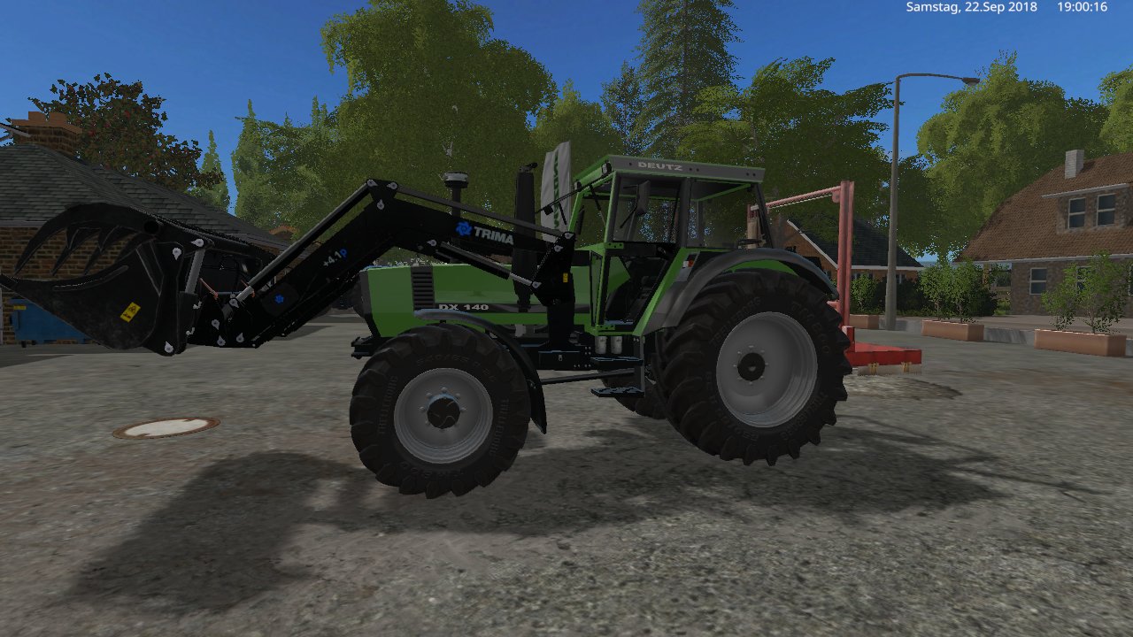 mit den deutz dex 140 neue sachen gekauft für den hof