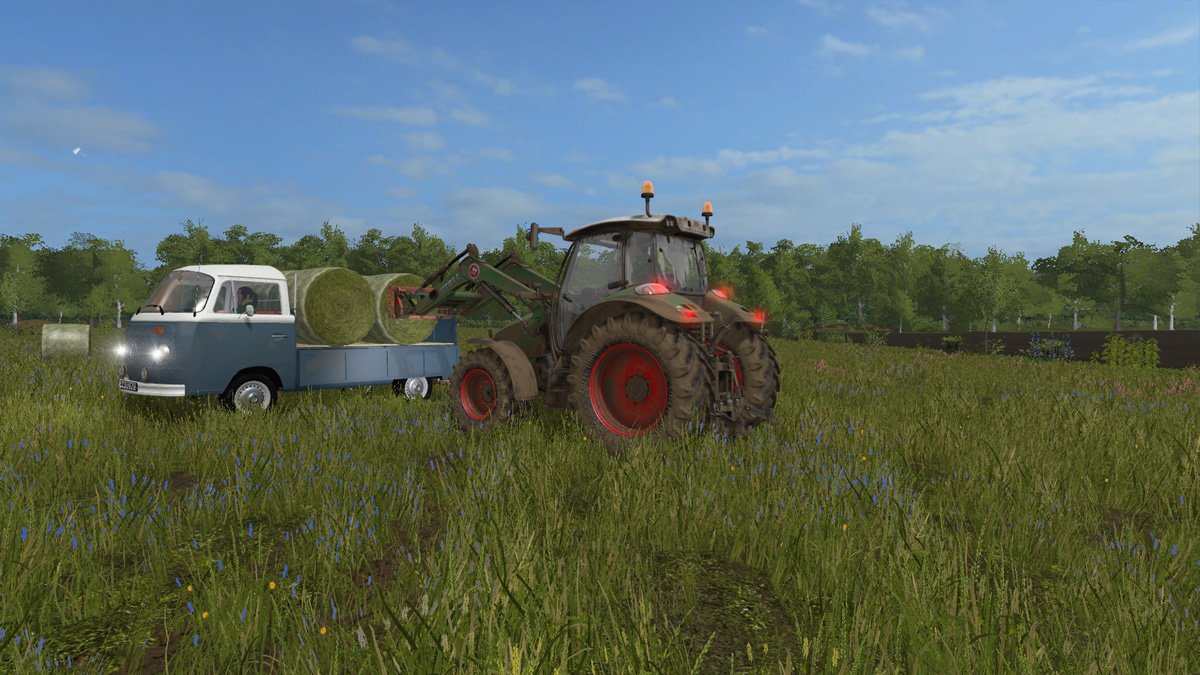 Der fette Ballenwagen ist am Start!