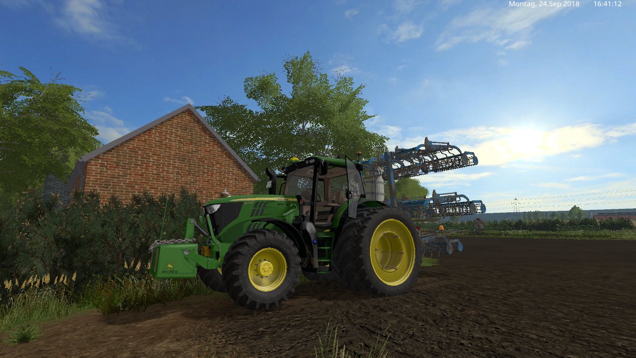 mit den john deere 6r und den lemken korund 750