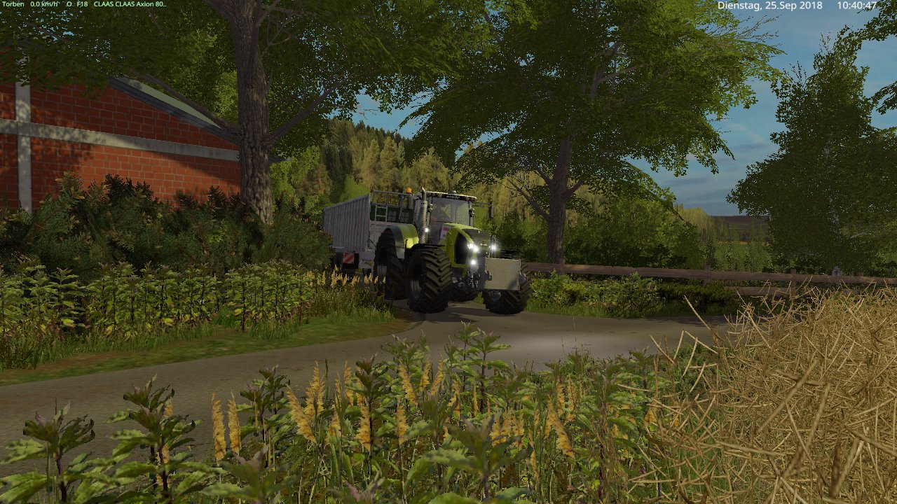 gestern abend mit den claas axion 800 und fligel asw 3101 raps verkaufen