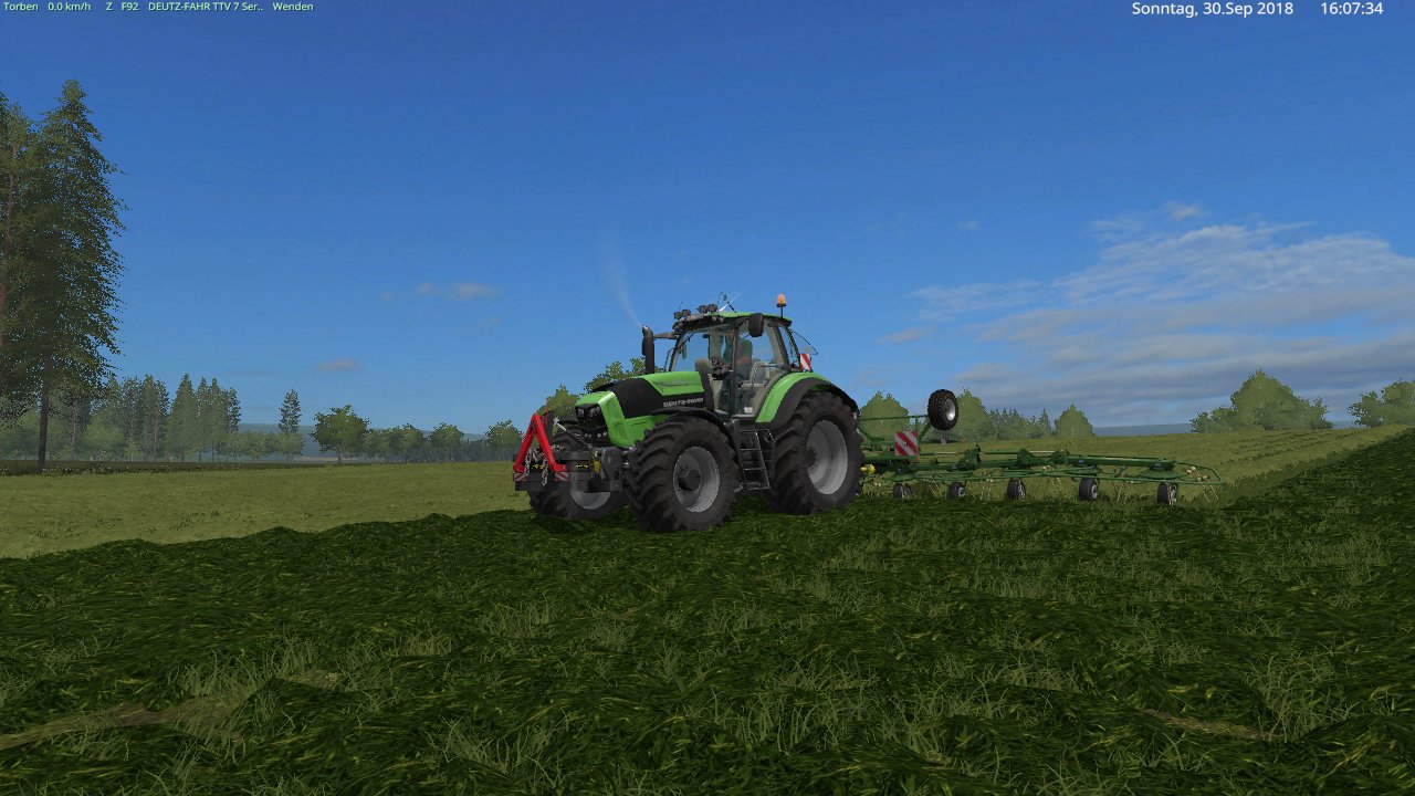 deutz fahr ttv 7 series und krone kwt 11.22