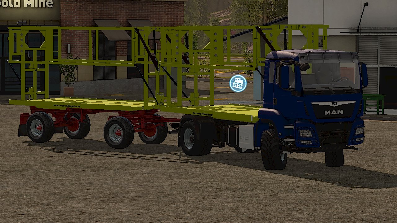 M.A.N CONOW Ballen-Transport-LKW