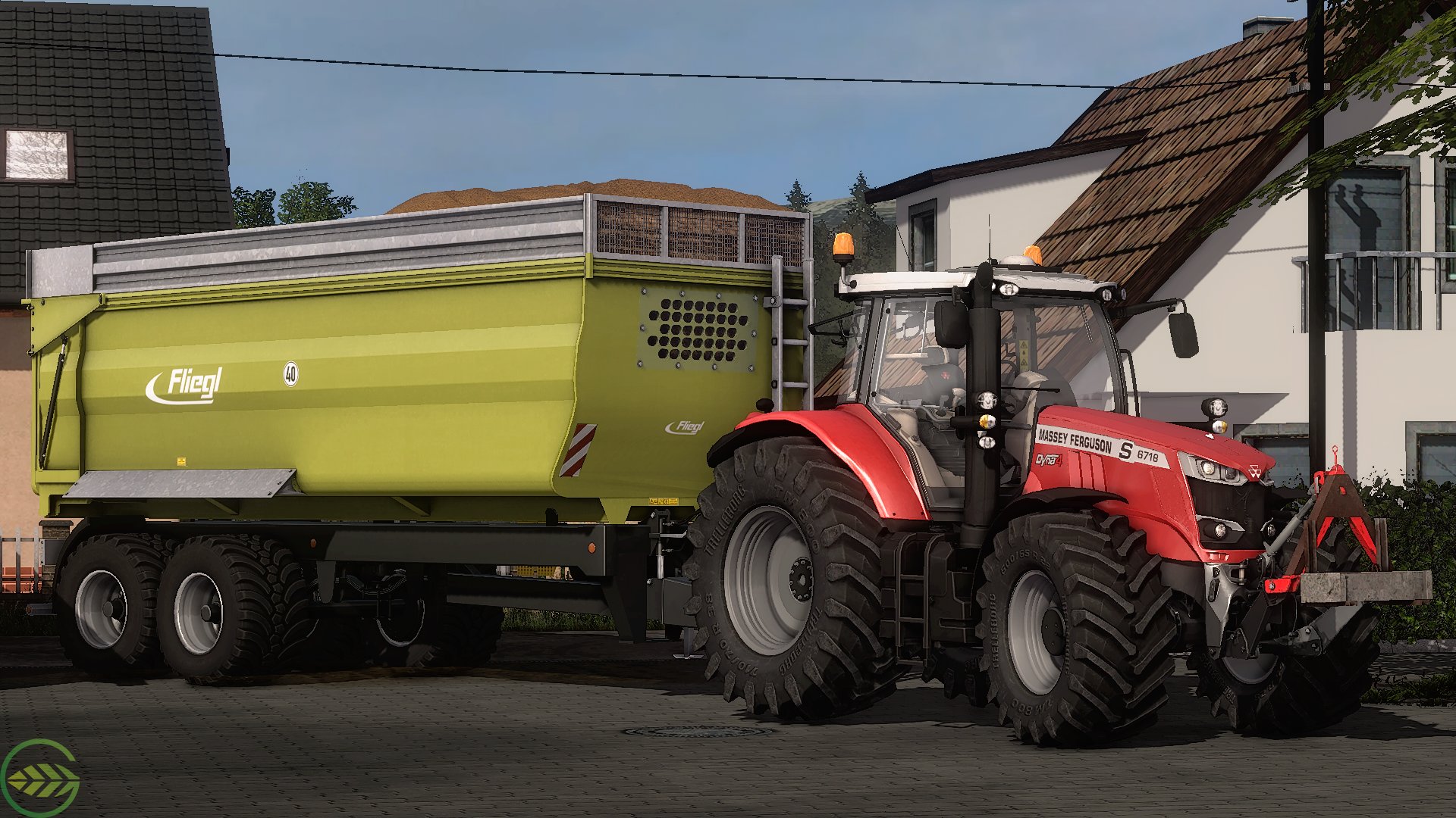 Massey Ferguson S & Fliegl TMK 264