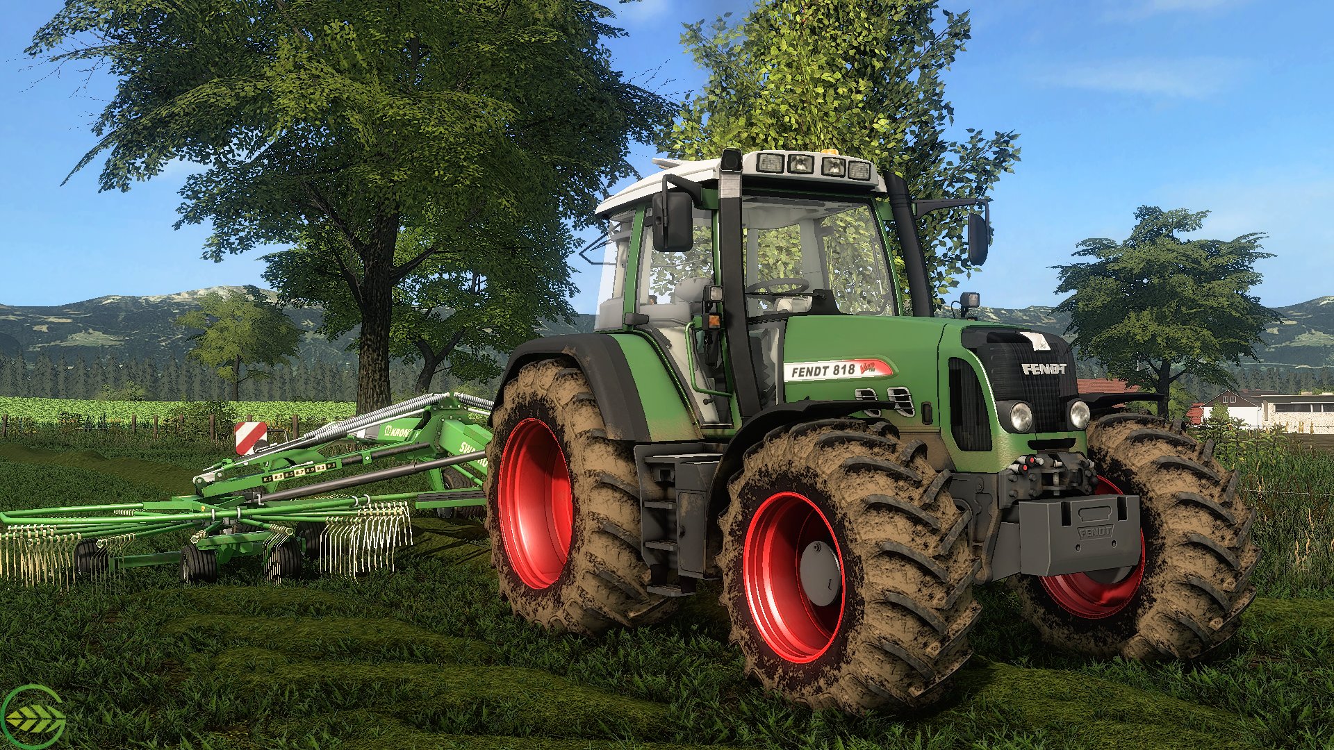 Fendt Vario 818 TMS + Krone TC 930