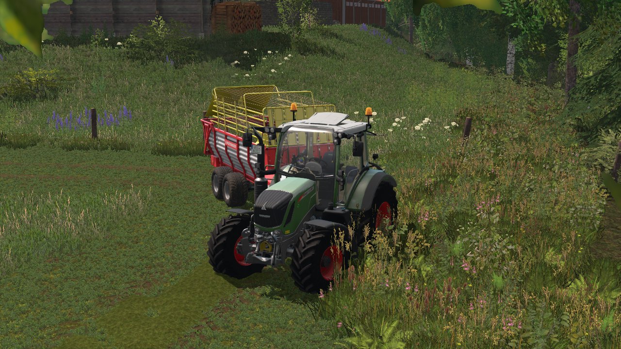Ladewagen fahren mit`m 313