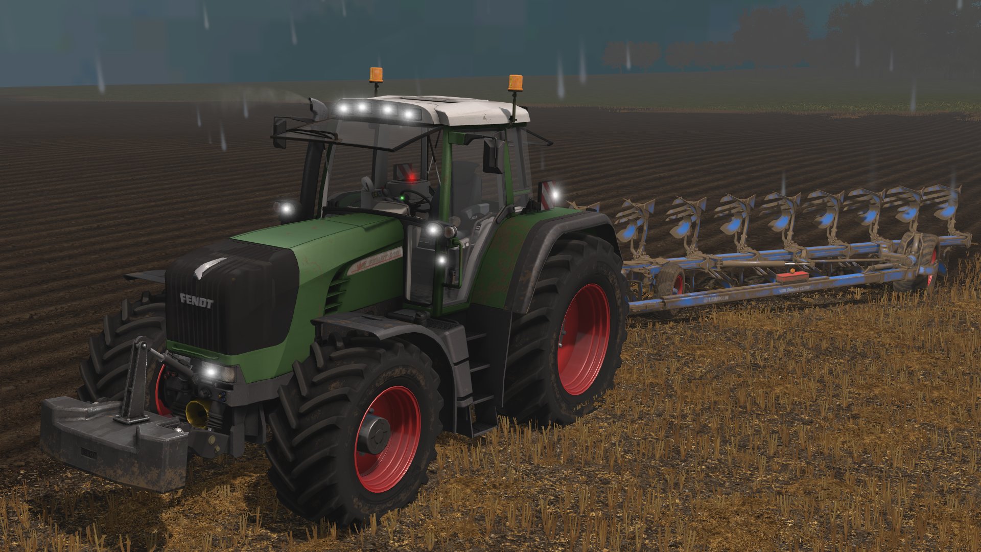 Fendt 930 am pflügen