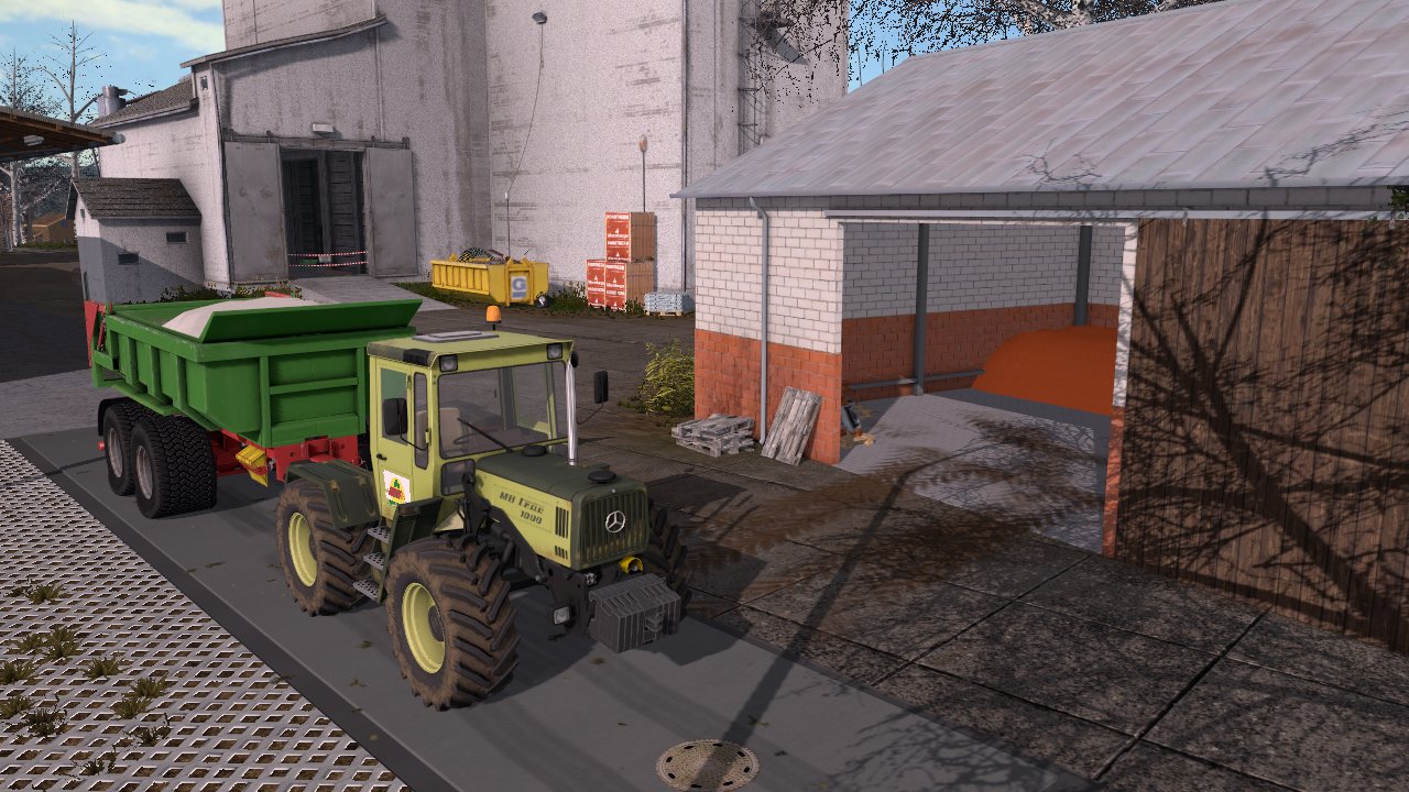 Kalk holen mit Trac Power!