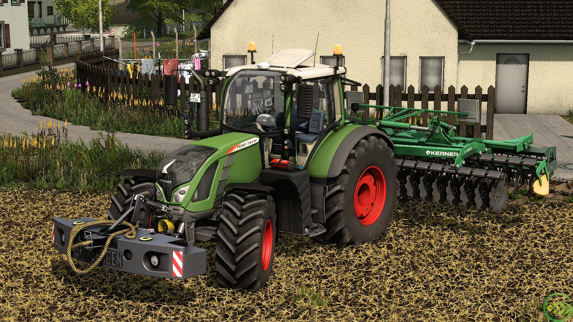 Fendt Vario 724 + Kerner H600