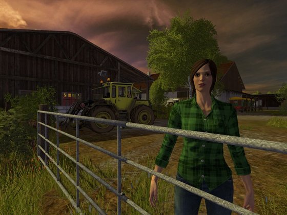 Virtuelle Farm-Romantik