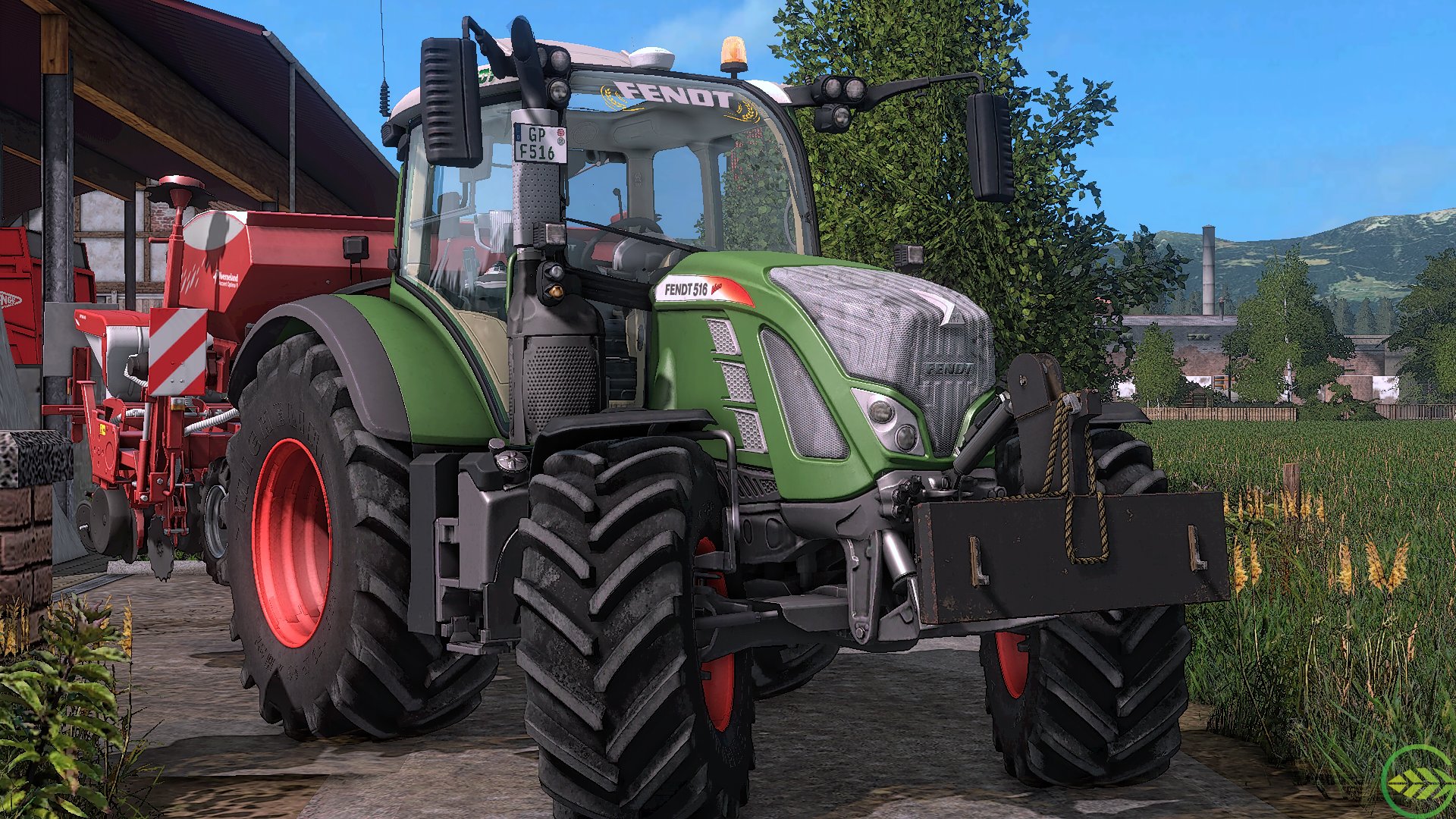 Fendt Vario 516 & Kverneland Optima V