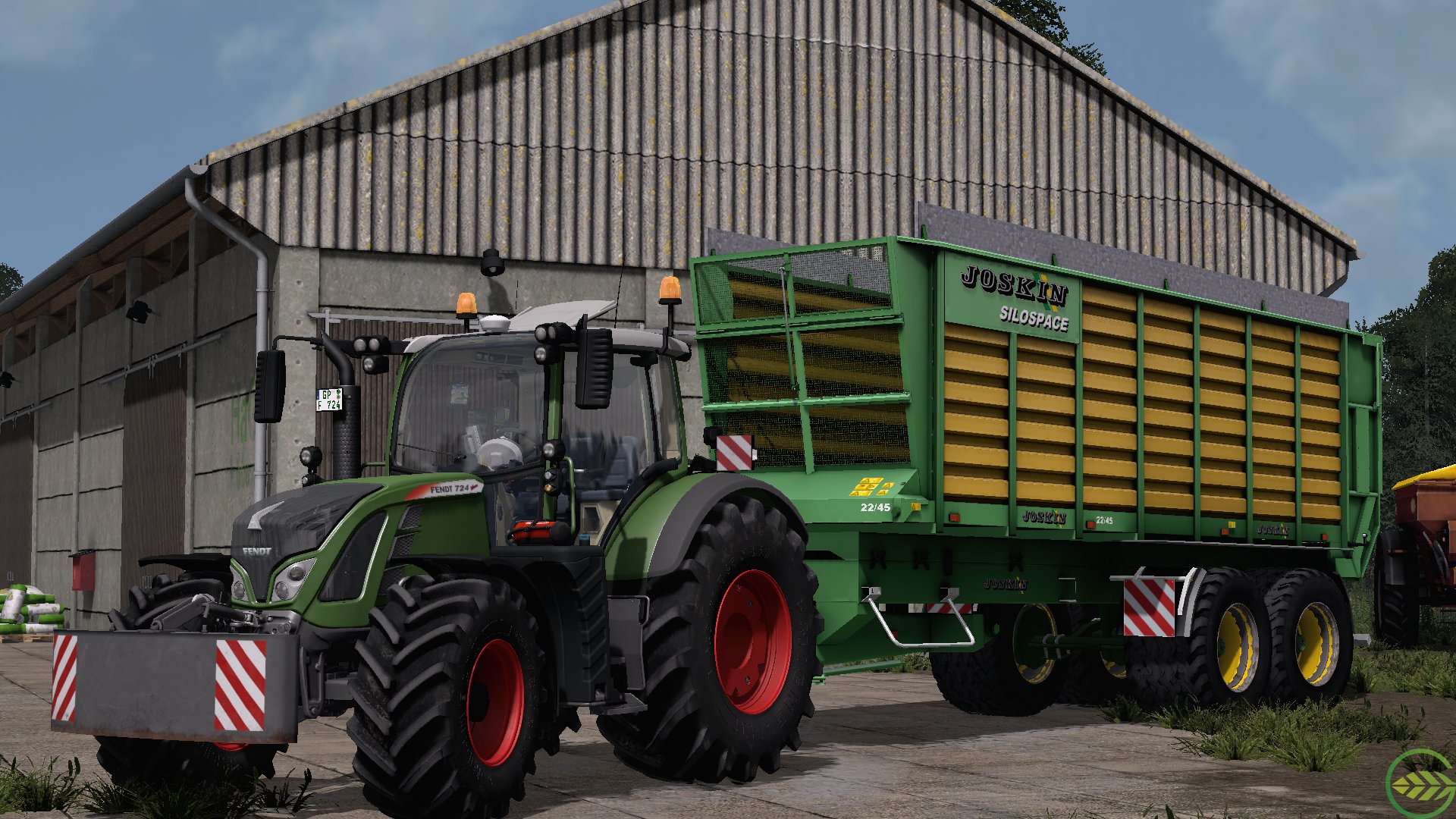 Fendt Vario 724 + Joskin Silospace 22/45