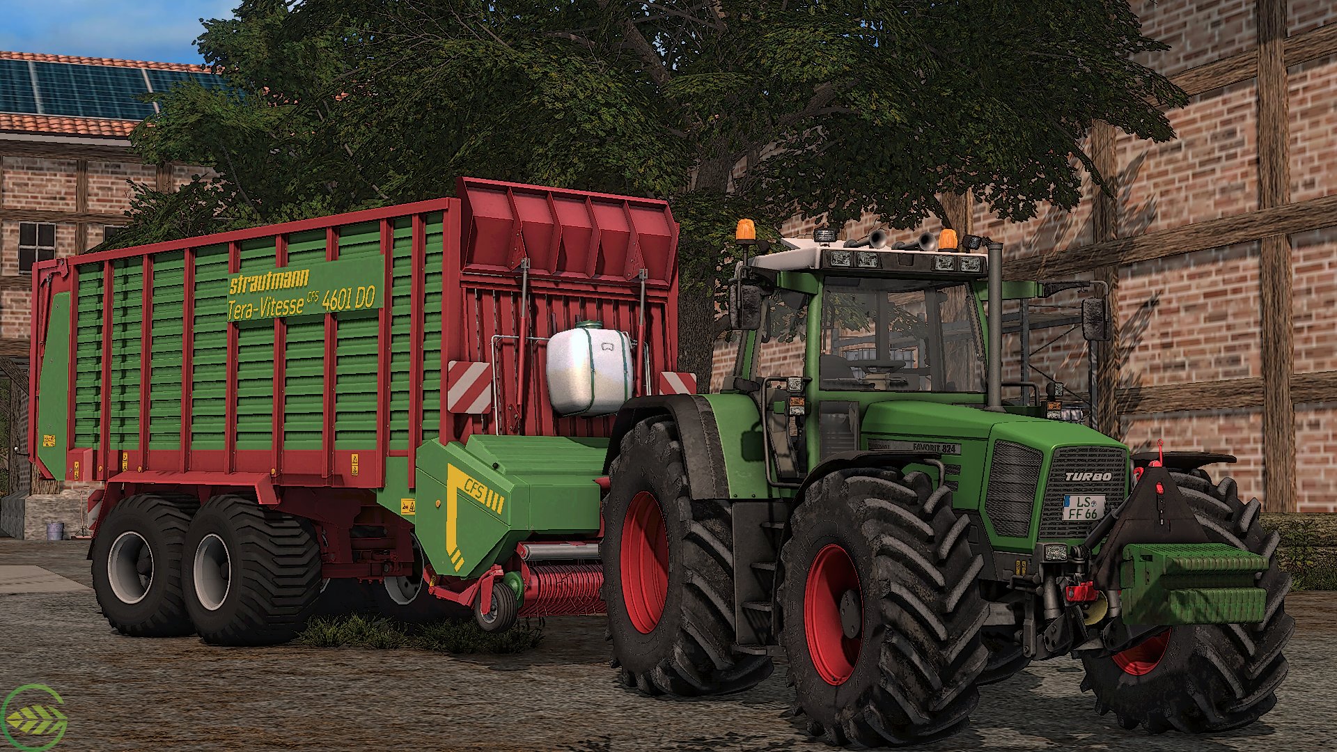 Fendt Favorit 824 & Strautmann