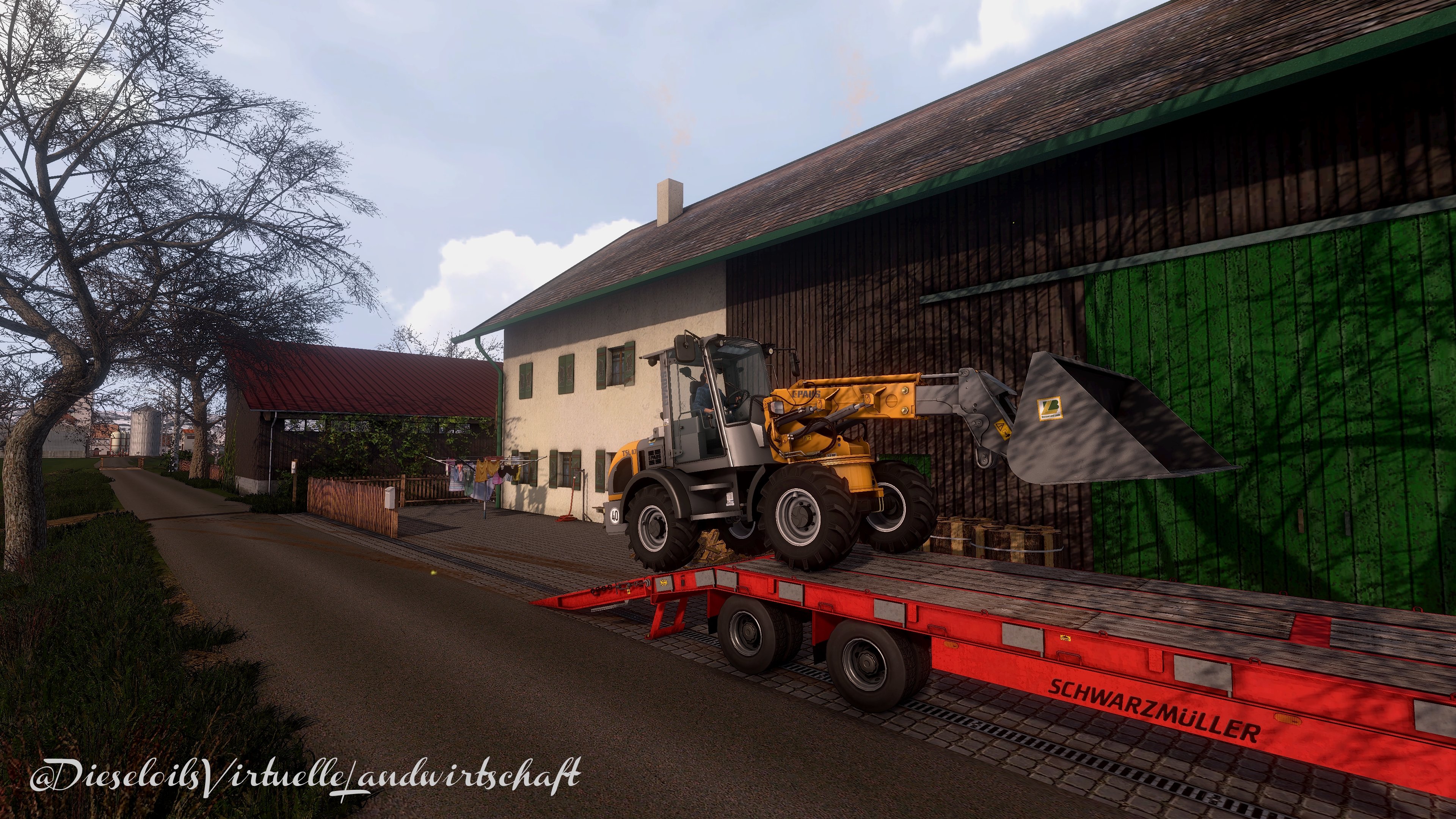 Endlich konnte ich meinen neuen Hoflader abholen