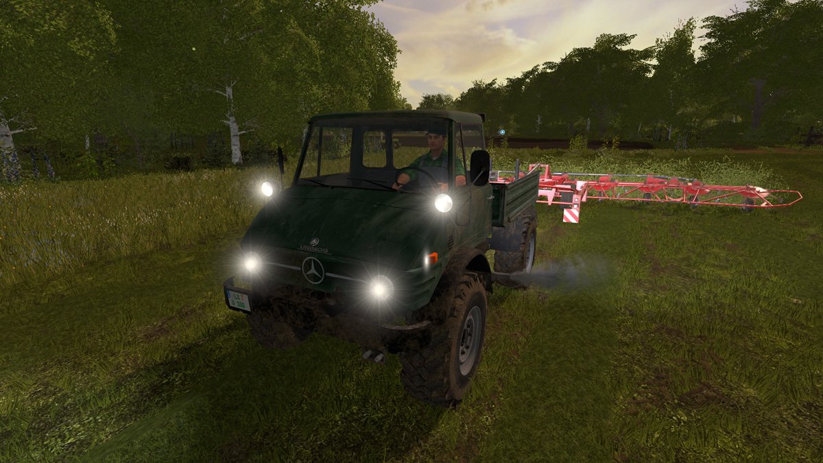 Zetten mit Unimog
