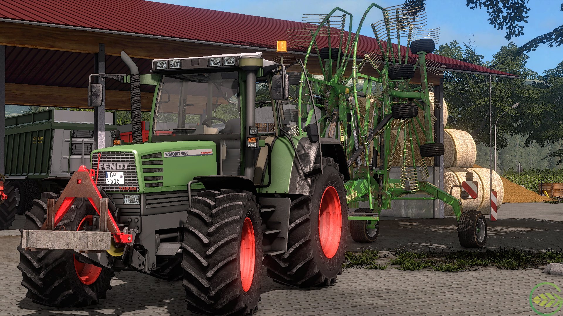 Fendt Favorit 515 & Krone TC 930