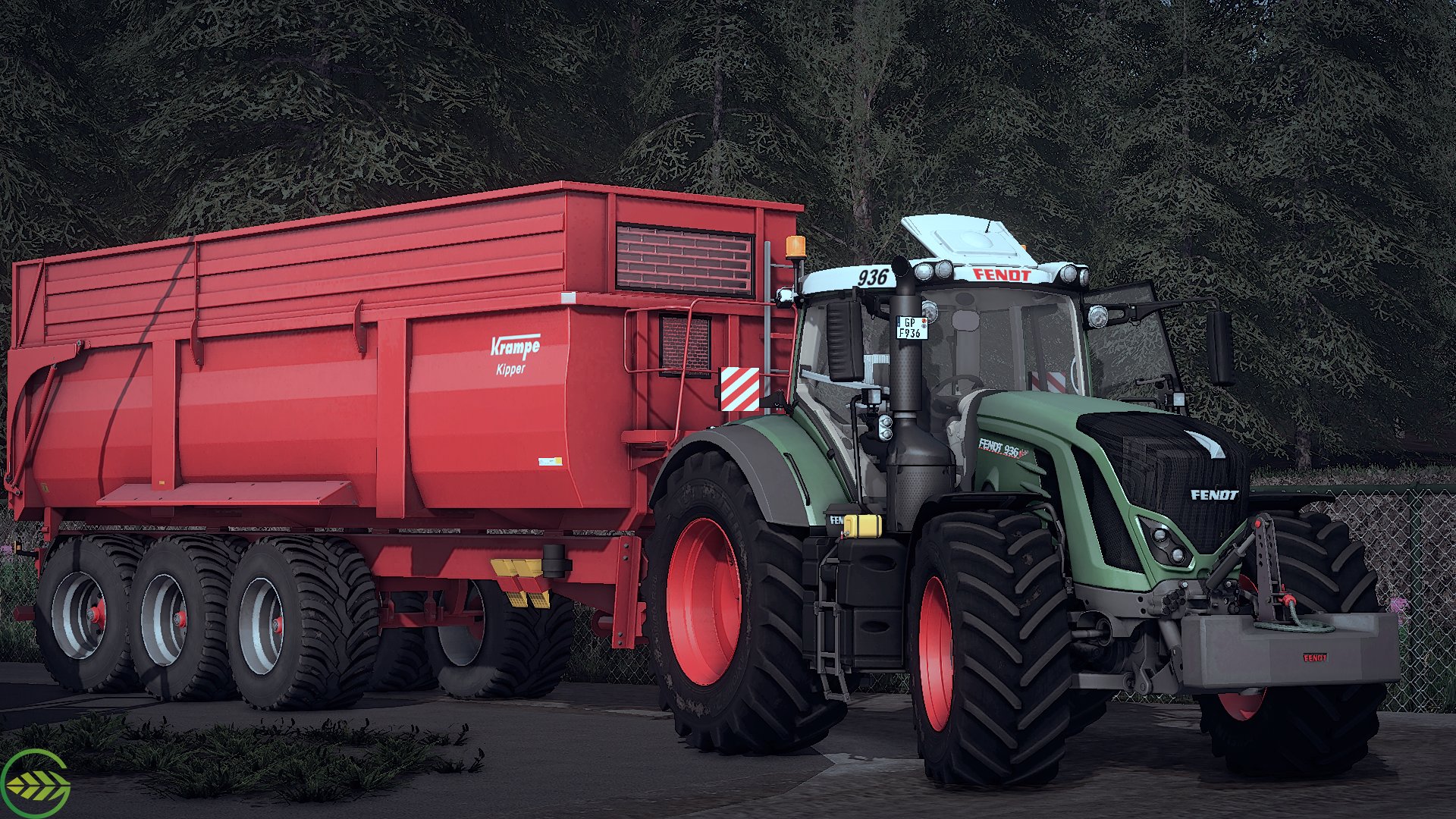 Fendt Vario 936 +Krampe Big Body 900