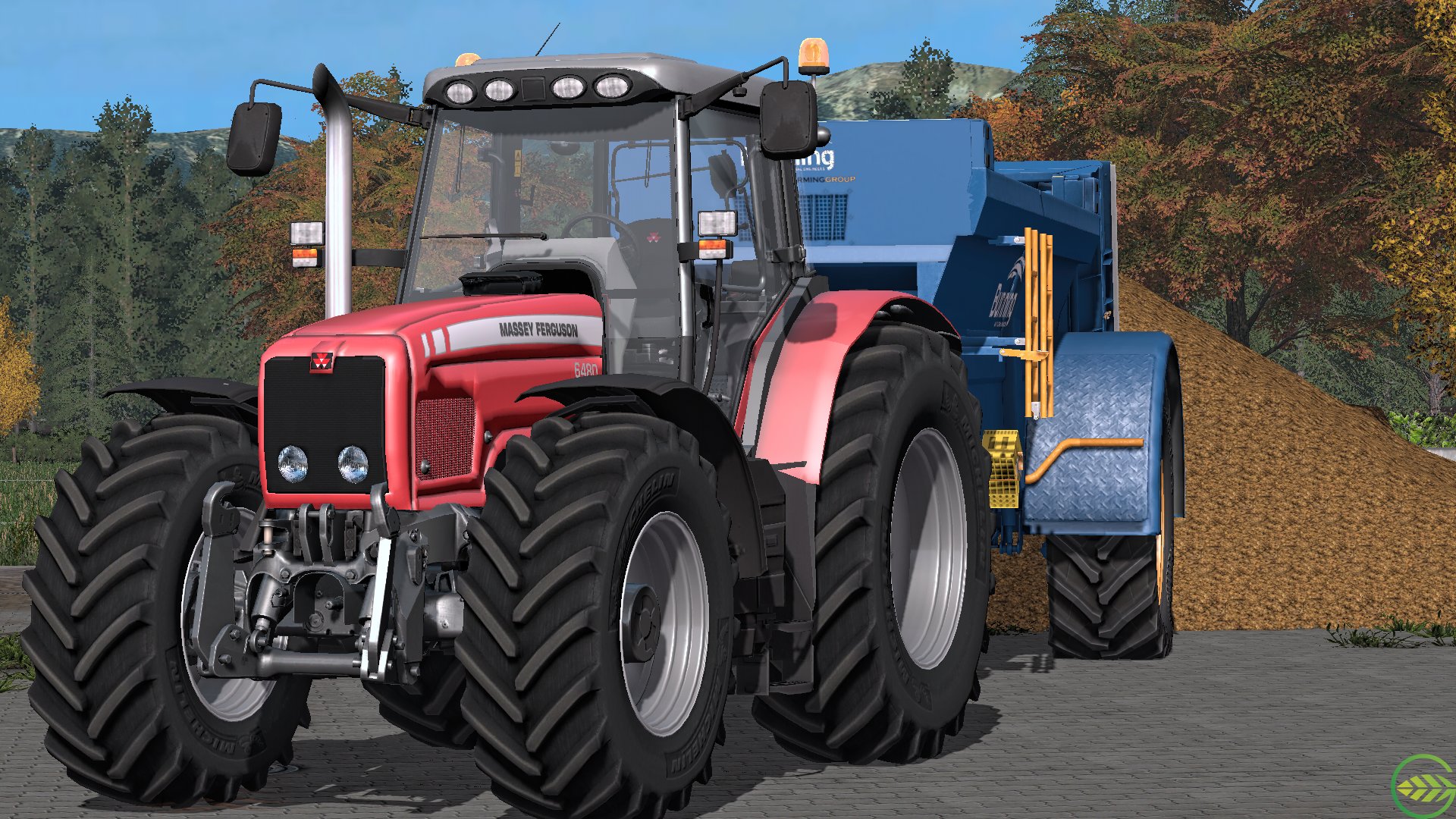 Massey Ferguson 6480 & Bunning