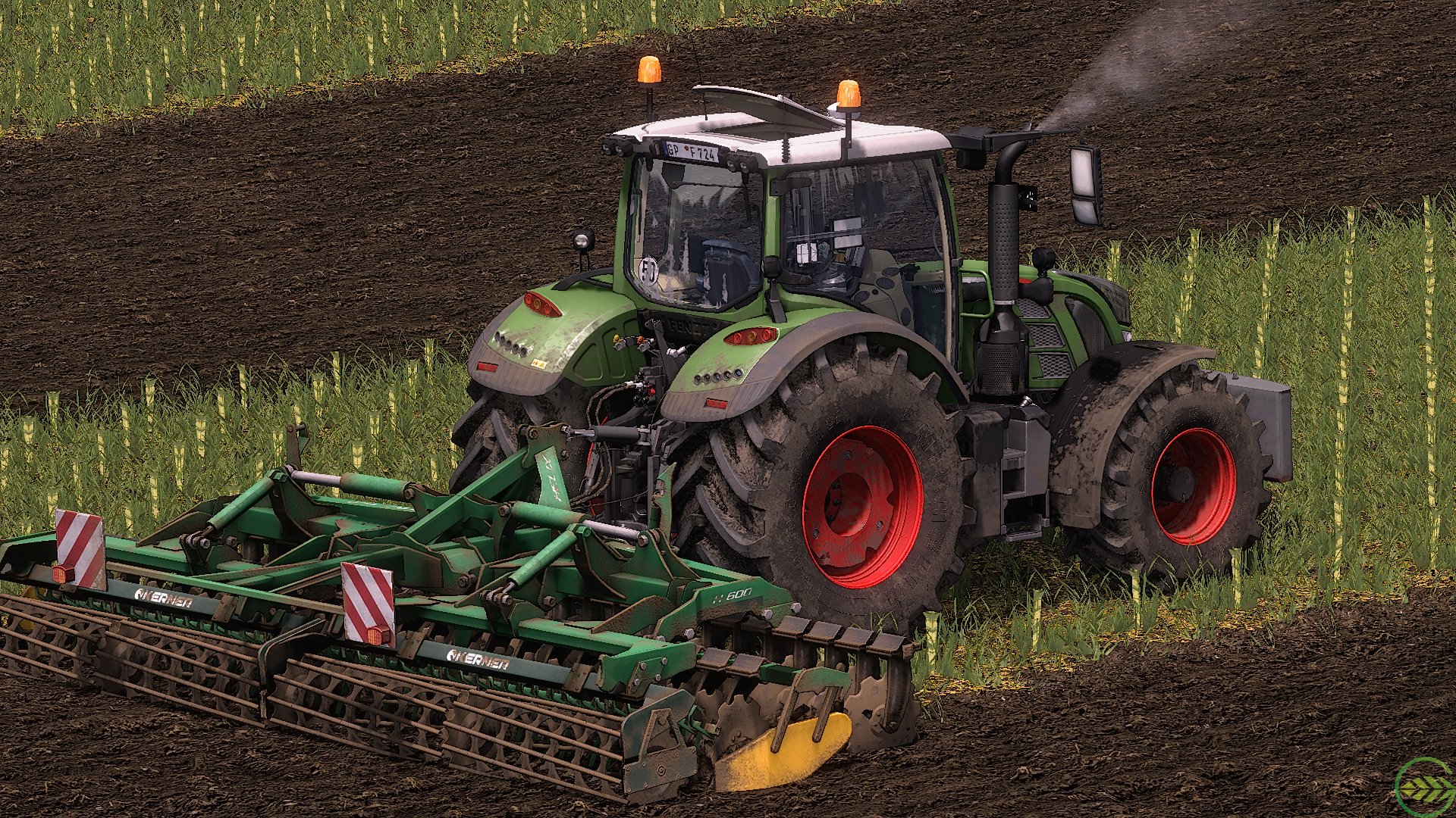Fendt Vario 724 + Kerner H600